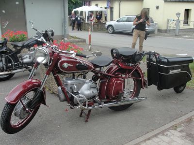 IFA/MZ BK 350 IG-Treffen 2015